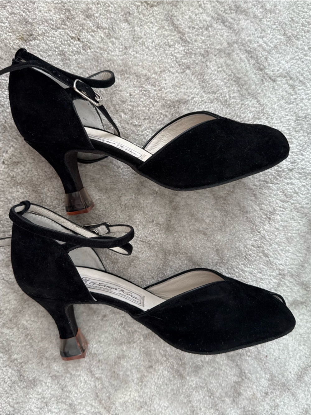 Black Werner Kern dance heels - Picture 12 of 13